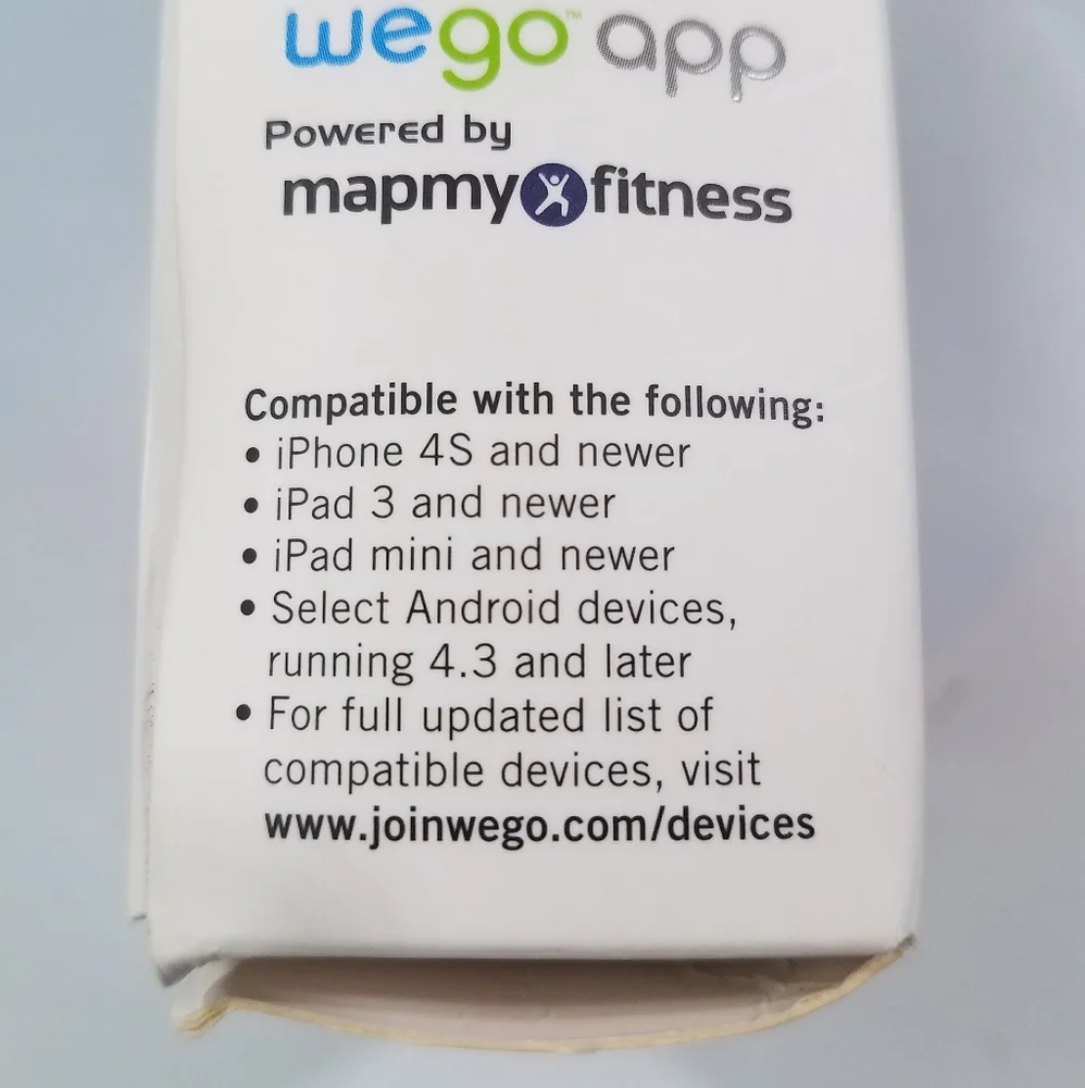 WE GO 24 HOUR WIRELESS ACTIVITY AND SLEEP TRACKER CLIP OPEN BOX